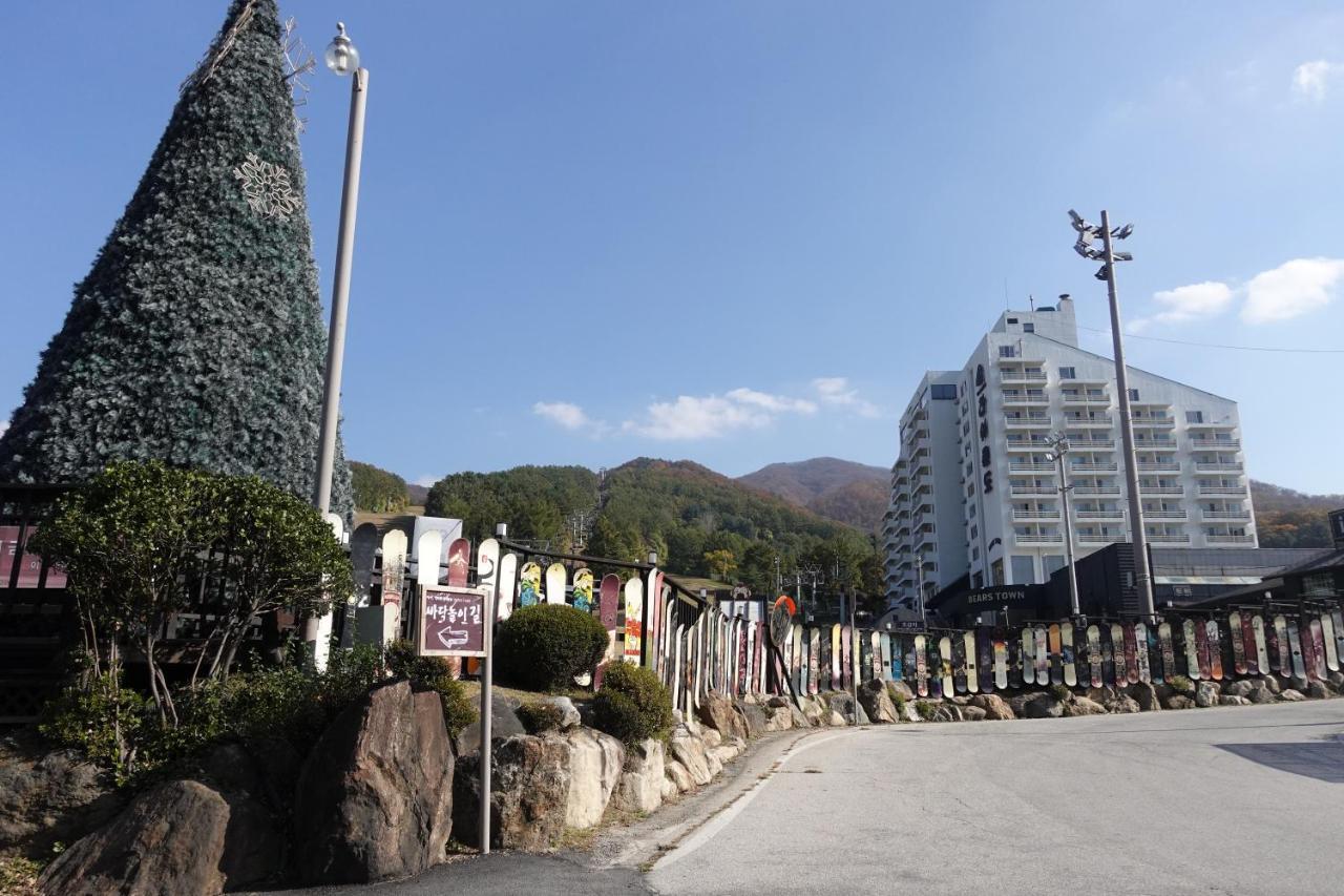 Bears Town Hotel Pocheon Buitenkant foto